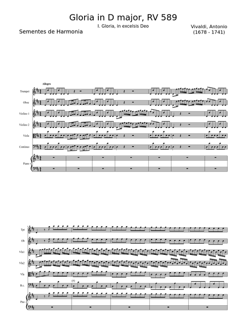 Gloria in D major, RV 589 - Vivaldi, A.