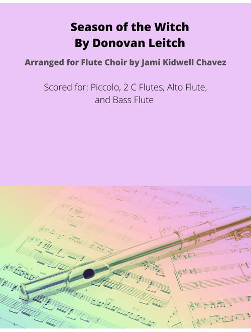 Season Of The Witch (Arr. Jami Kidwell Chavez) - Donovan (Woodwind Ensemble)