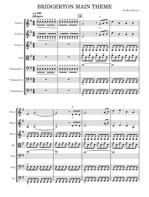 Main Theme – KRIS BOWERS / BRIDGERTON