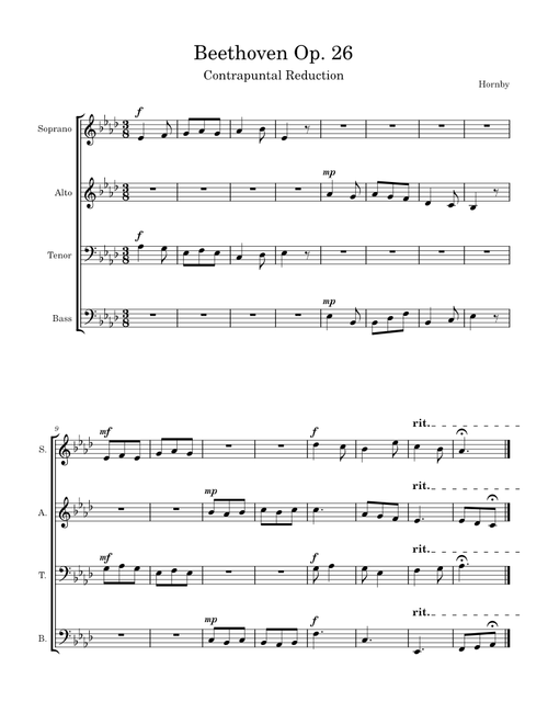 Piano Sonata No.12, Op.26 – Ludwig Van Beethoven