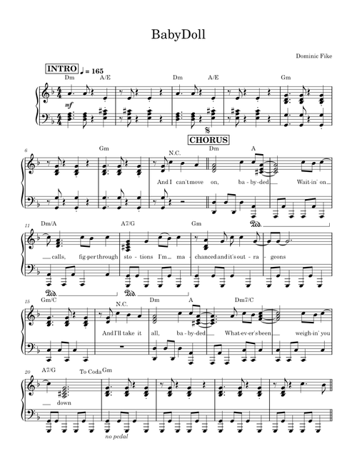 Babydoll – Dominic Fike