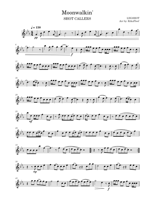 Moonwalkin' – LNGSHOT -Violin-