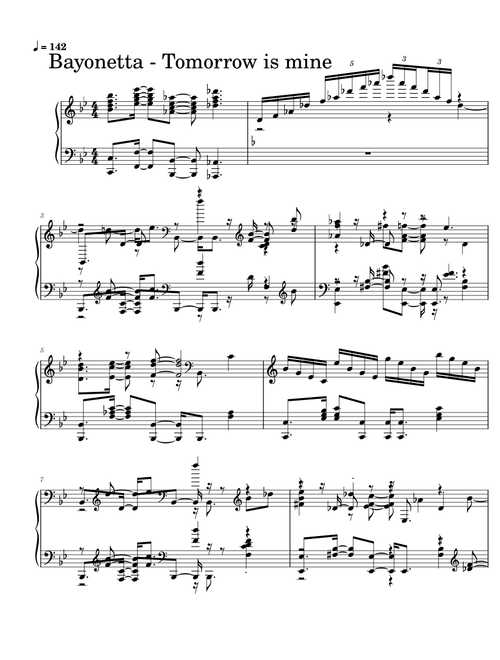Tomorrow Is Mine - Bayonetta 2 Theme - Hiroshi Yamaguchi