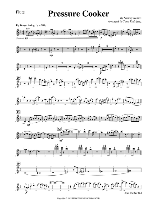 Pressure Cooker (Arr. Tony Rodriguez) - Sammy Nestico (Woodwind Ensemble)
