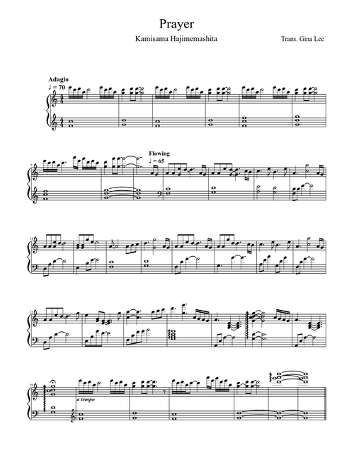 Prayer (From Kamisama Hajimemashita)