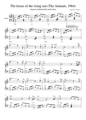 Free The Animals sheet music | Download PDF or print on 