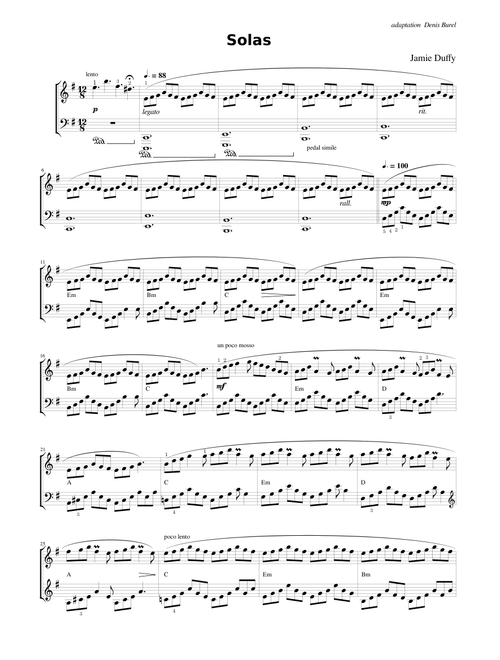 Solas –  Jamie Duffy