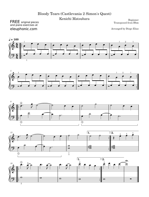 Castlevania 2 - bloody tears – Kenichi Matsubara