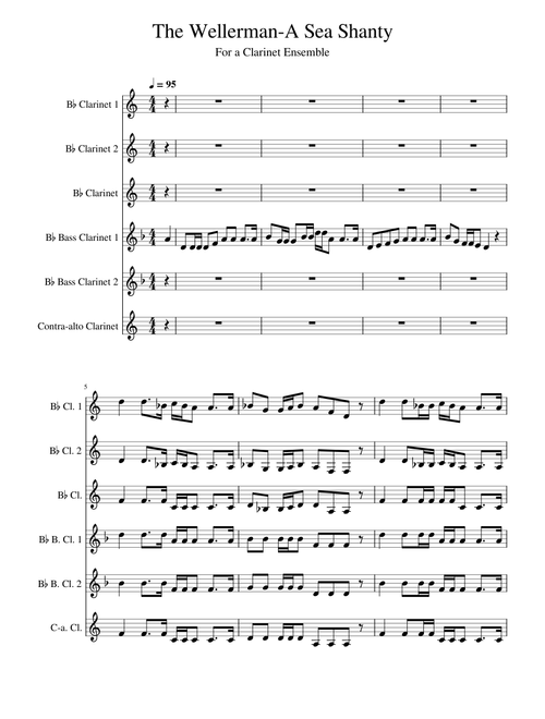 The Wellerman-Clarinet Ensemble
