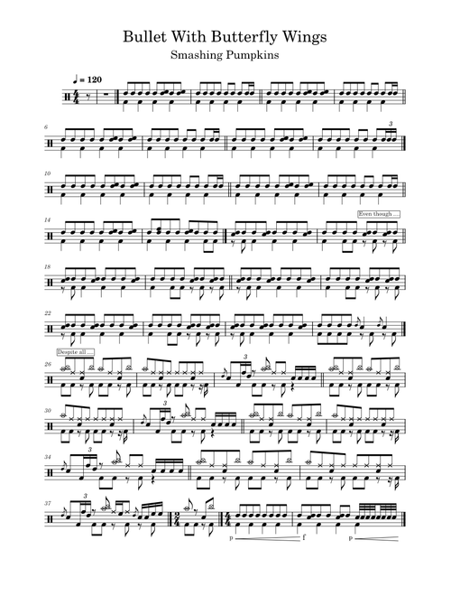 Bullet With Butterfly Wings – The Smashing Pumpkins