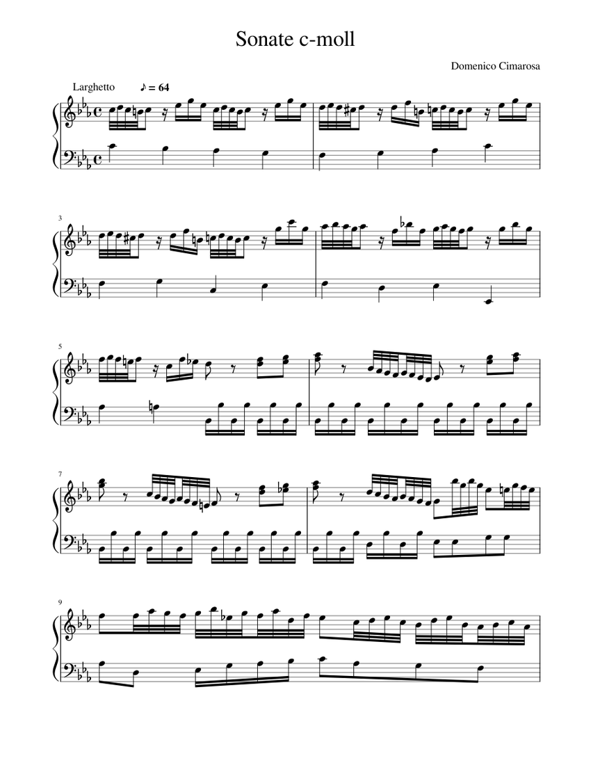 D. Cimarosa 32 Sonates 楽譜 D. Cimarosa 32 Sonates 楽譜 D. Cimarosa 32 Sonates 楽譜 D