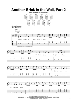 Pink Floyd ギタータブ譜2冊セット Hey You by Pink Floyd Sheet Music for Guitar Tab (Single