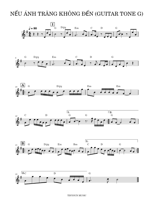 NẾU ÁNH TRĂNG KHÔNG ĐẾN