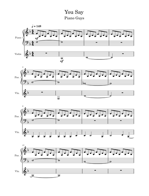 You Say/ Beethoven Pathetique Sonata – The Piano Guys You Say