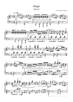 Jingo – Christopher Norton Sheet Music for Piano (Solo) | MuseScore.com