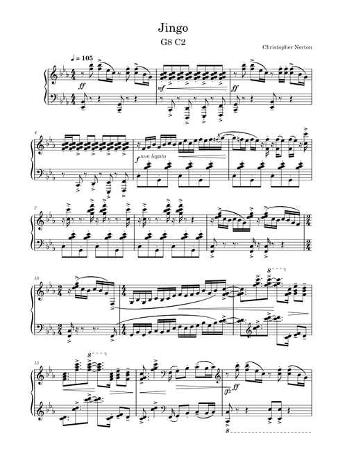 Jingo – Christopher Norton
