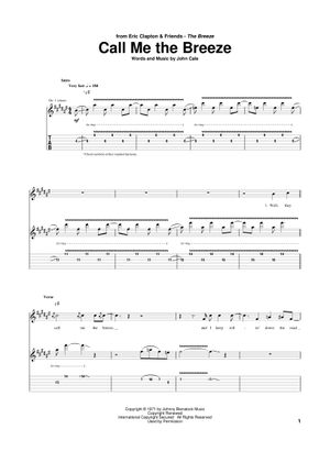 Play Official version of Circus Sheet Music by Eric Clapton