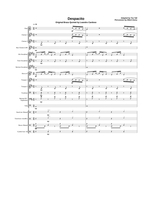 Despacito - Marching Band Arrangement