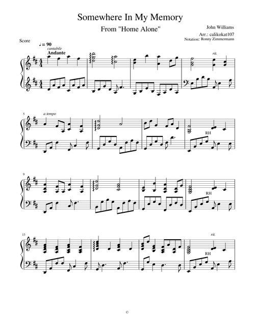 Home Alone - Somewhere In My Memory