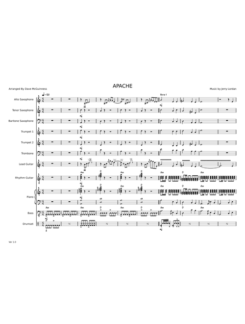 Apache – Jerry Lordan