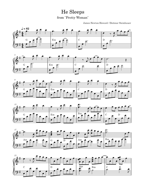 He Sleeps – James Newton Howard