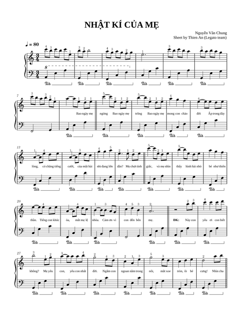 Nhật kí của mẹ - Hiền Thục