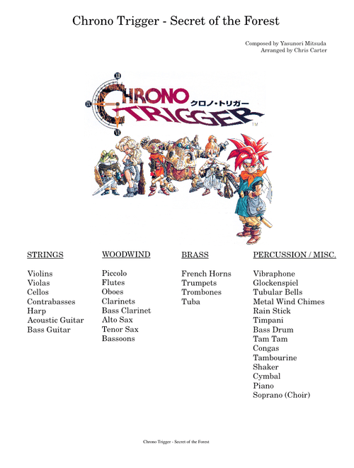 Chrono Trigger - Secret of the Forest – Yasunori Mitsuda