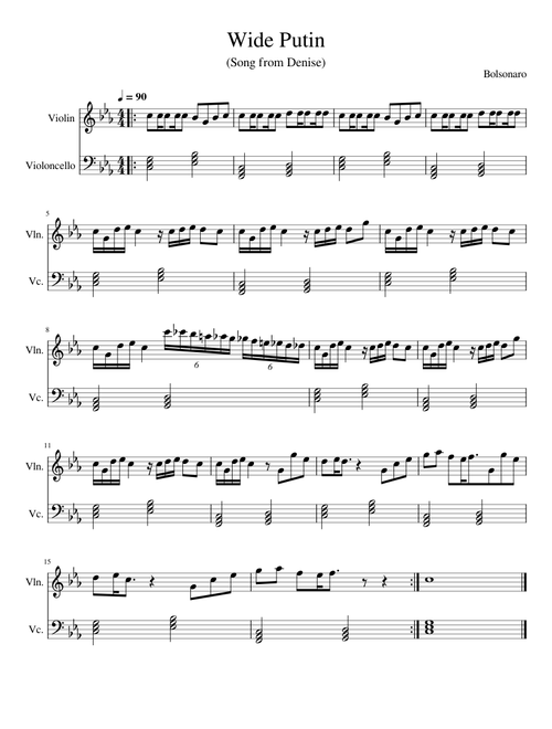 Song For Denise (Wide Putin Walking) – Piano Fantasia, Arr. Marissa Clauburg