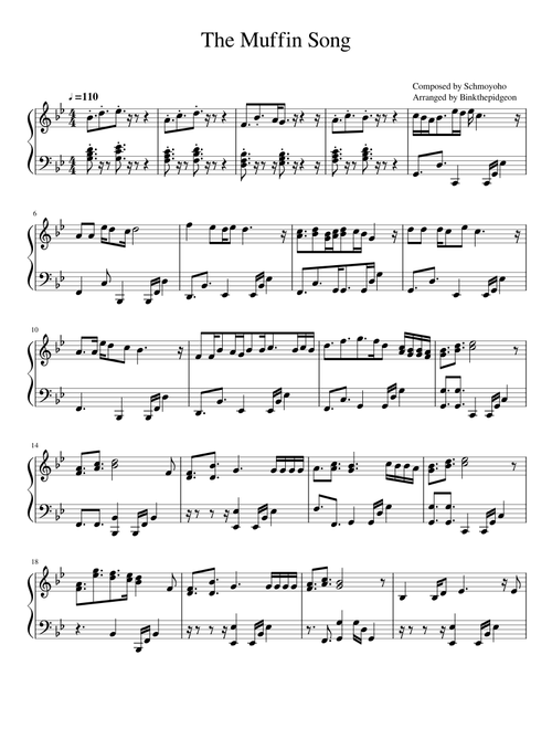 The Muffin Song