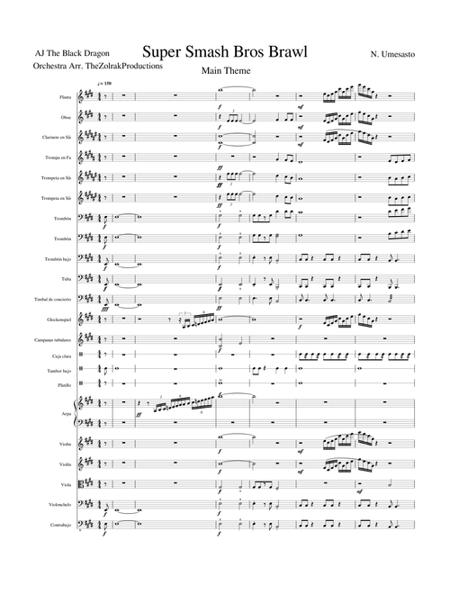 Super Smash Bros Brawl Main Theme (Full Orchestra)