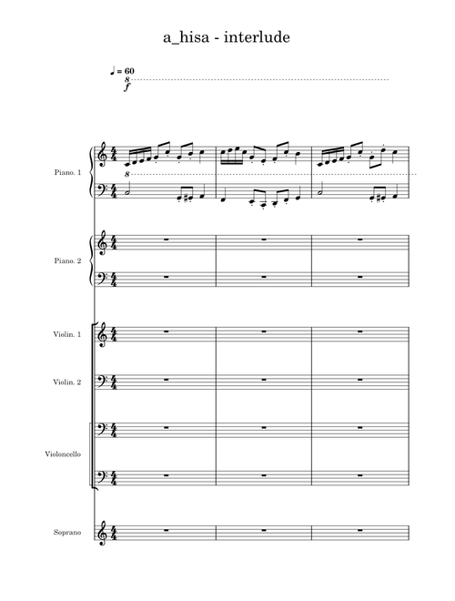 Interlude – a_hisa / [cover by Tei]