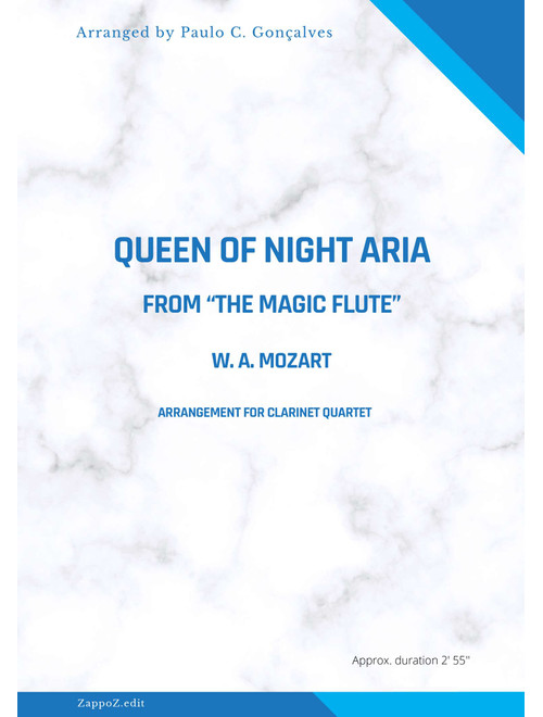 QUEEN OF NIGHT ARIA - W. A. MOZART (Arr. Paulo C. Gonçalves) (Woodwind Ensemble)