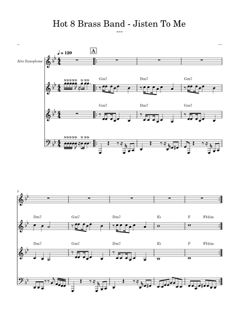 Jisten To Me – Hot 8 Brass Band