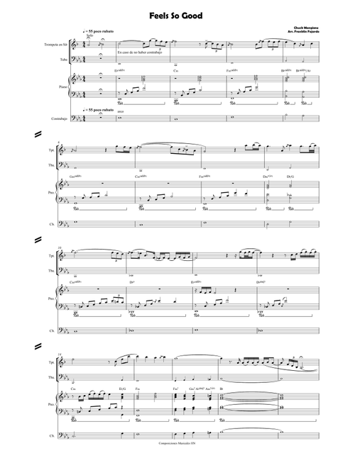 Feels So Good (Arr. Franklin Fajardo) - Chuck Mangione (Concert Band: Flex-Band)