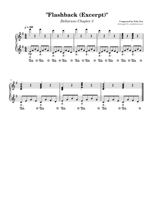 Flashback (Excerpt)- Deltarune Chapter 3