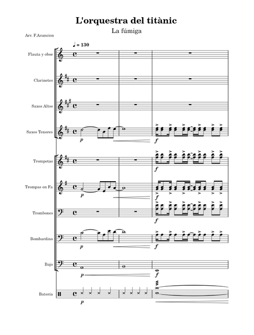 L'orquestra del Titànic (La fúmiga)--Charanga