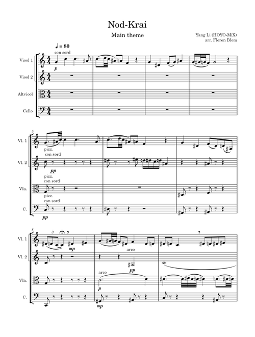 Nod-Krai Main Theme – HOYO-MiX