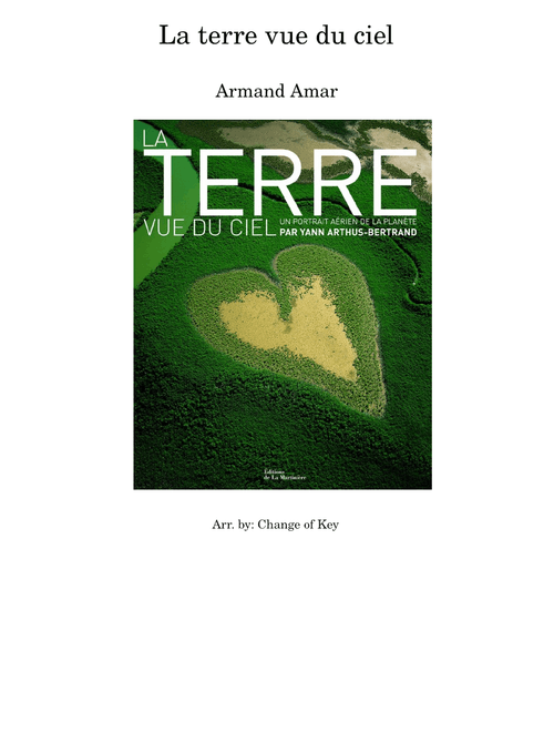 Armand Amar - La terre vue du ciel (complete arrangement)