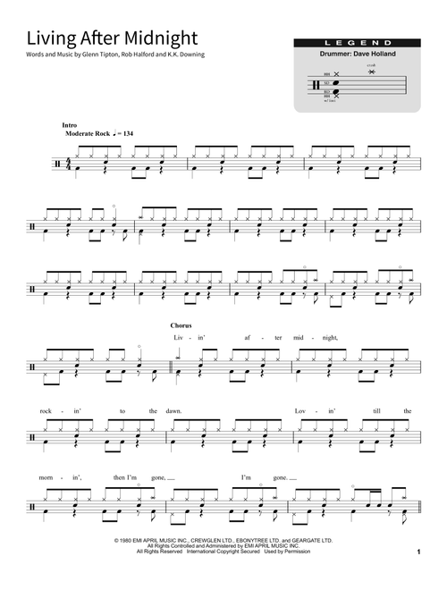 Living After Midnight - Judas Priest (School of Rock - Drums)