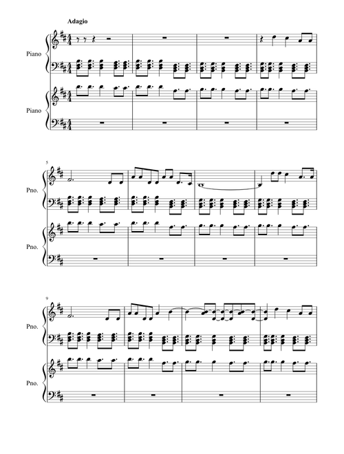 Don't You Worry Child (Piano Cover)