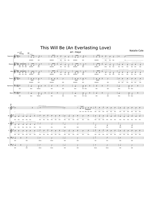This will be an everlasting love - Natalie Cole