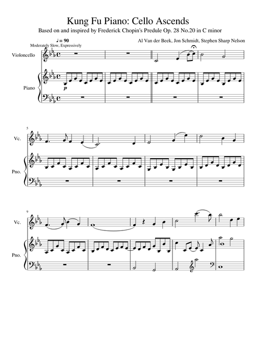 Kung Fu Piano: Cello Ascends - The Piano Guys (Wonder of The World 1 of 7) - Finished