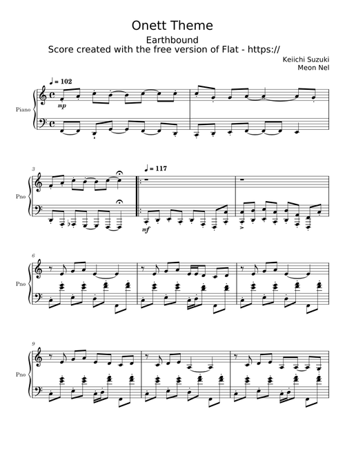 Theme of Onett - Keiichi Suzuki