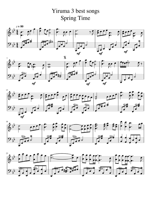 Yiruma 3 best songs