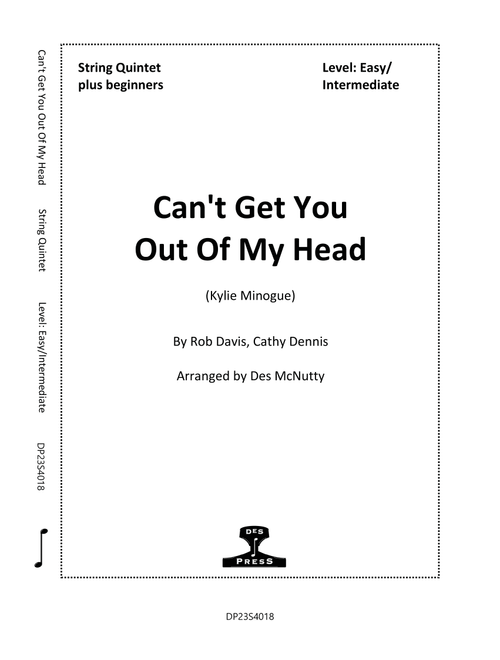 Can't Get You Out Of My Head (Arr. Des McNutty) - Kylie Minogue (String Ensemble)