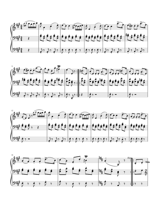 Minuet & Trio Boccherini