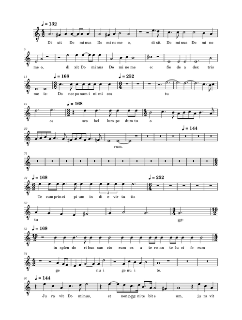 02 - Tenor 1 Dixit Dominus (Vespro della Beata Vergine) – Claudio Monteverdi
