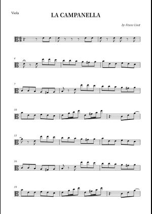 Étude S. 141/3 in G♯ Minor, « La Campanella » – Liszt Sheet Music