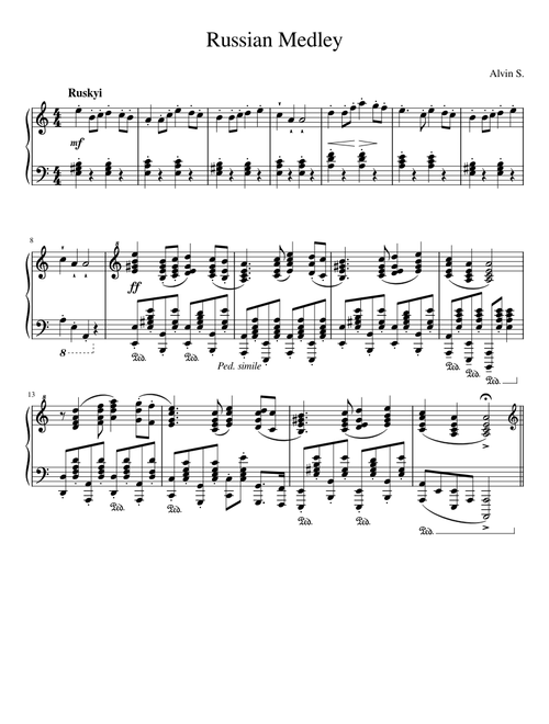 Russian Medley