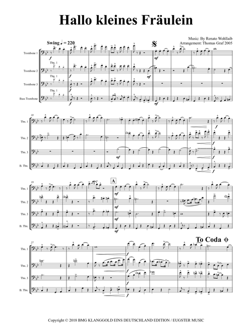 Halo (Arr. Thomas Graf) - Renato Wohllaib (Brass Ensemble)